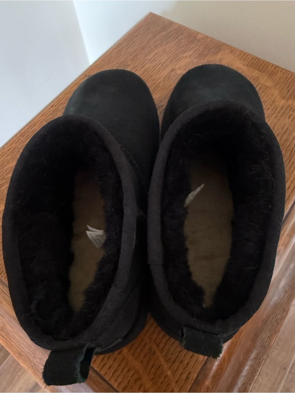 UGG Suede Black Cozy Booties - Picture 5 of 6